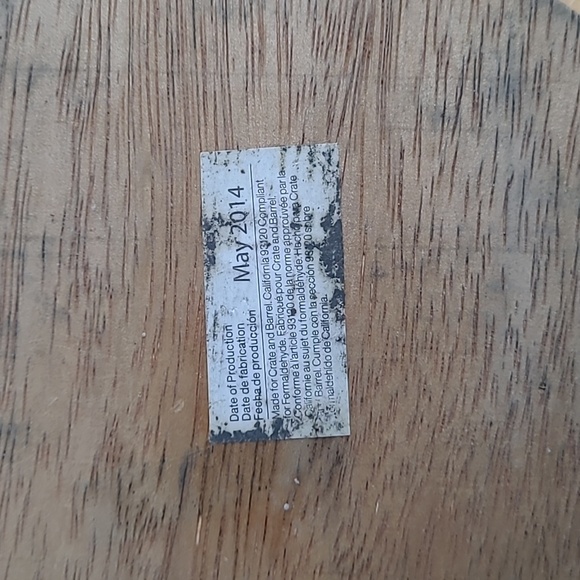 Crate & Barrel Bushel Basket 2014 Vintage Countrycore - Picture 4 of 4